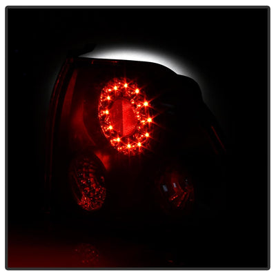 Black LED Tail Lights <br>94-95 Honda Accord