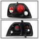 Black Euro Style Tail Lights <br>96-97 Honda Accord