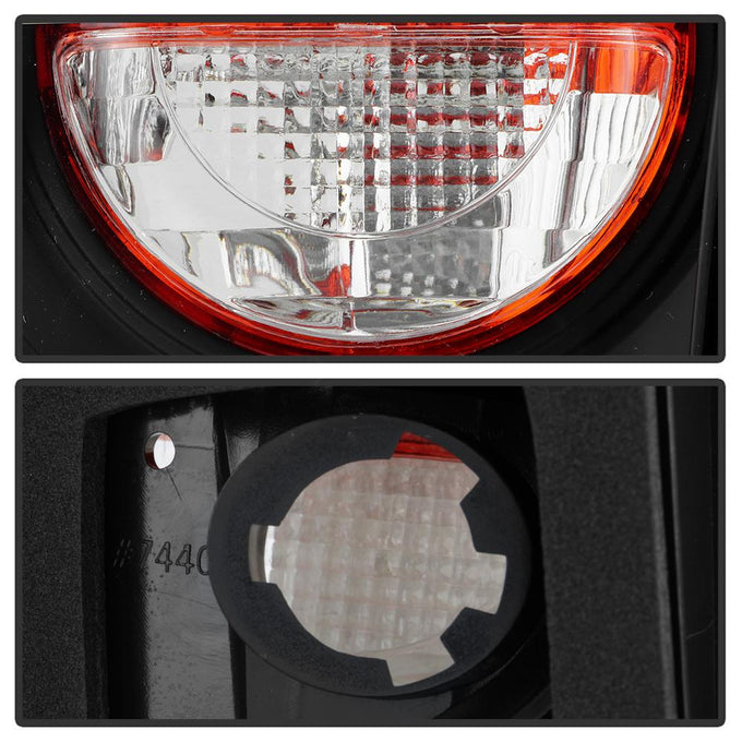 Black Euro Style Tail Lights <br>96-97 Honda Accord