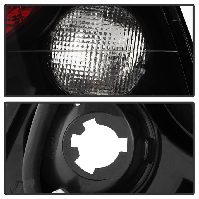 Black Euro Style Tail Lights <br>96-97 Honda Accord
