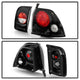Black Euro Style Tail Lights <br>96-97 Honda Accord
