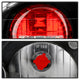 Black Euro Style Tail Lights <br>98-00 Honda Accord