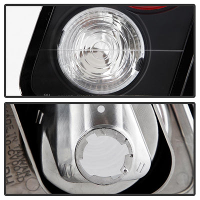 Black Euro Style Tail Lights <br>01-05 Honda Civic