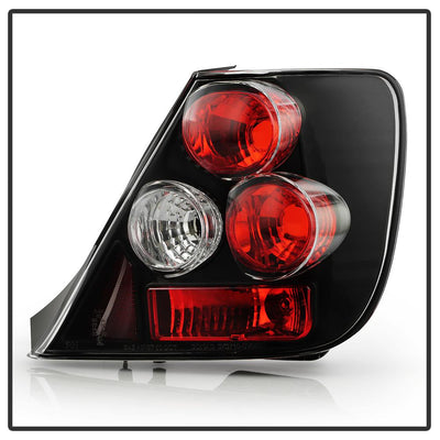 Black Euro Style Tail Lights <br>03-05 Honda Civic