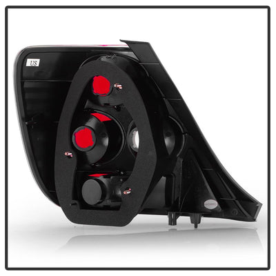 Black Euro Style Tail Lights <br>03-05 Honda Civic