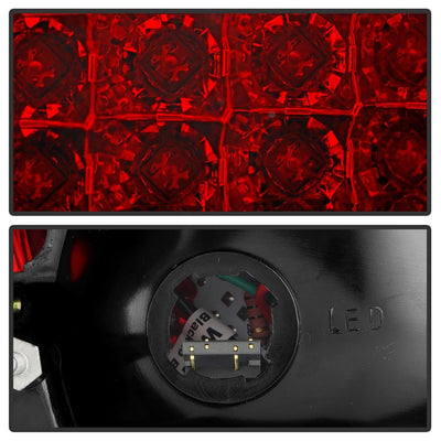 Red Clear LED Tail Lights <br>06-08 Honda Civic