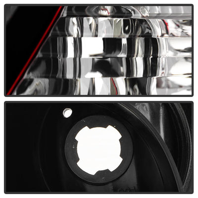 Red Clear LED Tail Lights <br>06-08 Honda Civic
