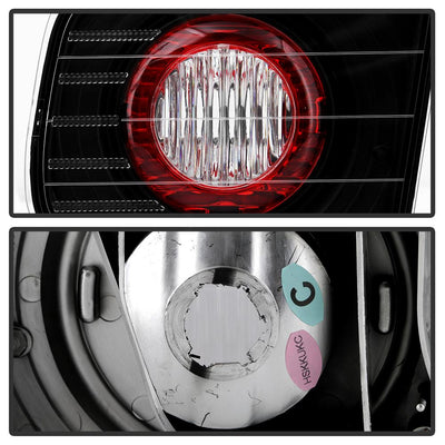 Black Euro Style Tail Lights <br>96-00 Honda Civic