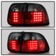 Red Smoke LED Tail Lights <br>96-98 Honda Civic