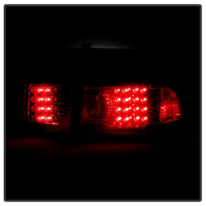 Red Smoke LED Tail Lights <br>96-98 Honda Civic