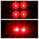Red Smoke LED Tail Lights <br>96-98 Honda Civic