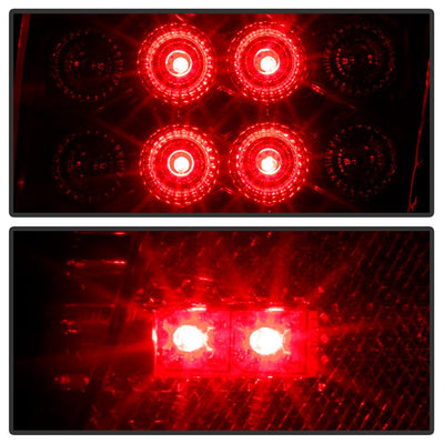 Red Smoke LED Tail Lights <br>96-98 Honda Civic
