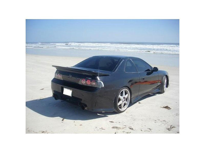 Black Euro Style Tail Lights <br>97-01 Honda Prelude