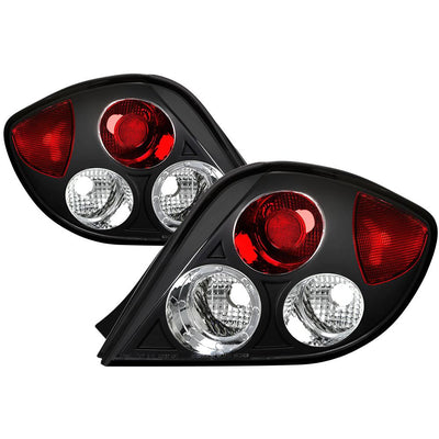 Black Euro Style Tail Lights <br>03-05 Hyundai Tiburon