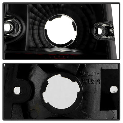 Black Euro Style Tail Lights <br>89-94 Isuzu Amigo 91-97 Isuzu Rodeo
