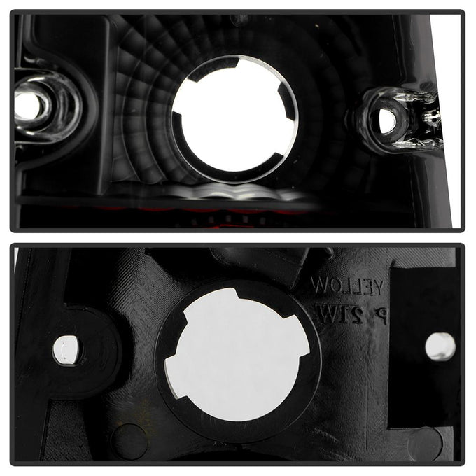 Black Euro Style Tail Lights <br>89-94 Isuzu Amigo 91-97 Isuzu Rodeo