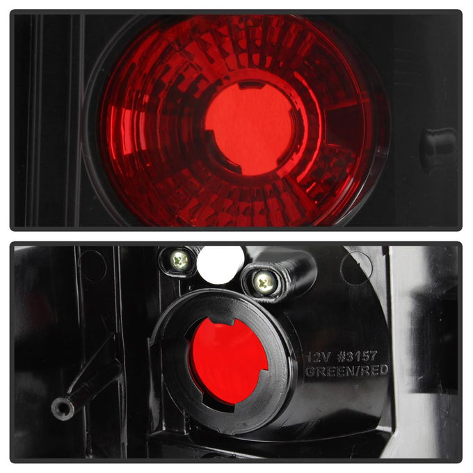 Black Euro Style Tail Lights <br>05-06 Jeep Grand Cherokee