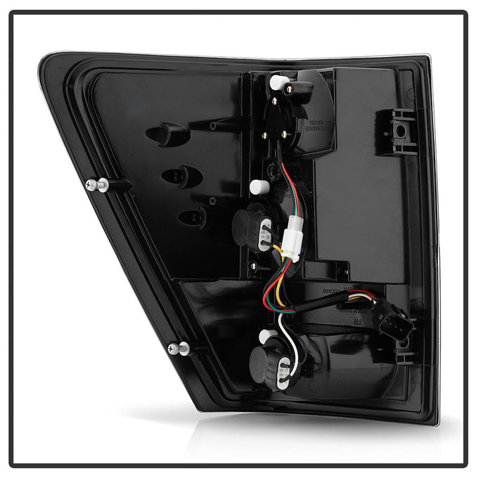 Black LED Tail Lights <br>05-06 Jeep Grand Cherokee