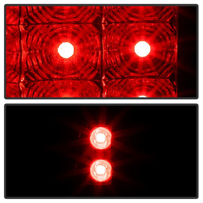Black LED Tail Lights <br>05-06 Jeep Grand Cherokee