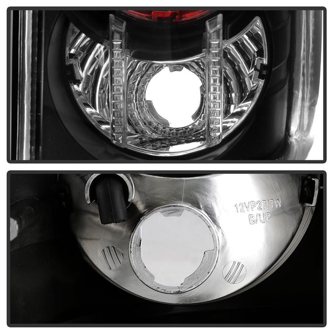 Black Euro Style Tail Lights <br>93-98 Jeep Grand Cherokee
