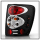Black Euro Style Tail Lights <br>99-04 Jeep Grand Cherokee