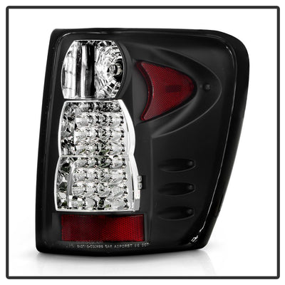Black LED Tail Lights <br>99-04 Jeep Grand Cherokee