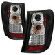 Version 2 Black LED Tail Lights <br>99-04 Jeep Grand Cherokee