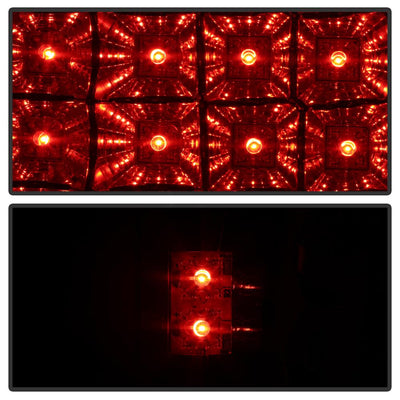 Version 2 Black LED Tail Lights <br>99-04 Jeep Grand Cherokee