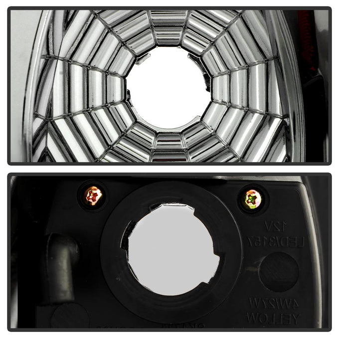 Version 2 Smoke LED Tail Lights <br>99-04 Jeep Grand Cherokee