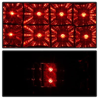 Version 2 Smoke LED Tail Lights <br>99-04 Jeep Grand Cherokee