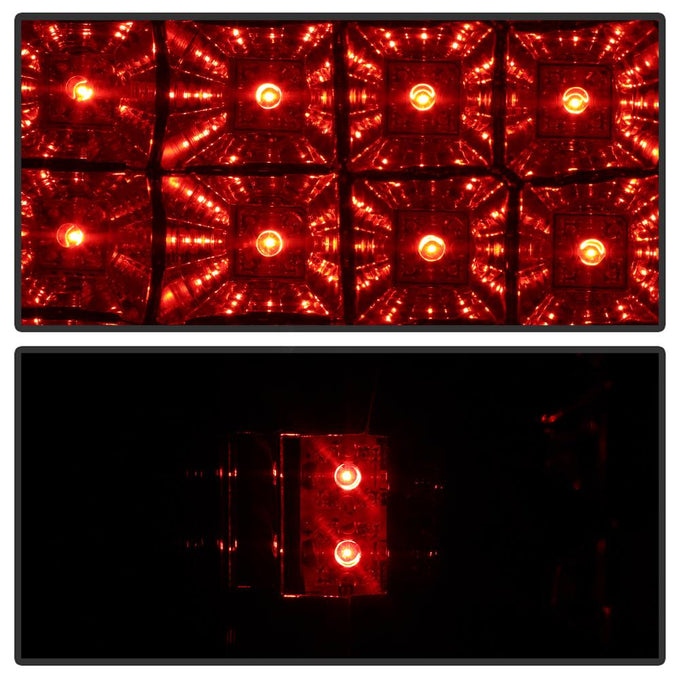 Version 2 Smoke LED Tail Lights <br>99-04 Jeep Grand Cherokee
