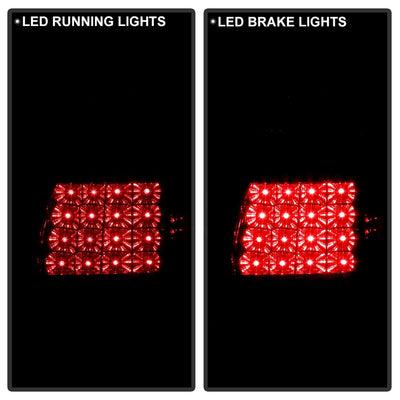 Version 2 Smoke LED Tail Lights <br>99-04 Jeep Grand Cherokee