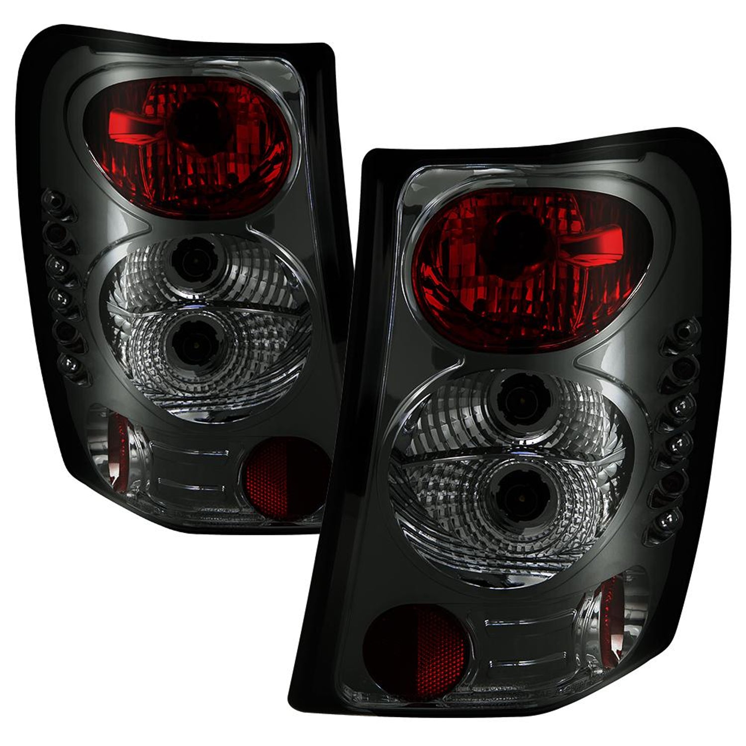 Smoke Euro Style Tail Lights <br>99-04 Jeep Grand Cherokee