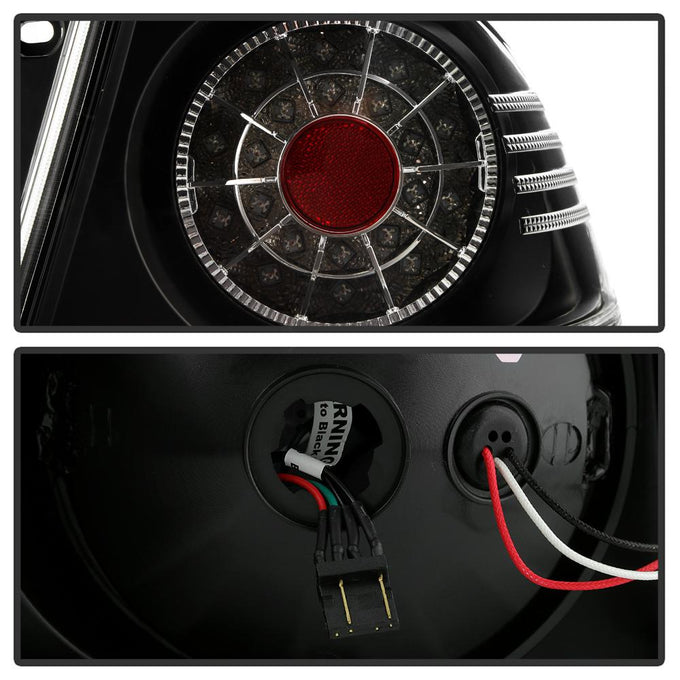 Black LED Tail Lights <br>01-05 Lexus IS300