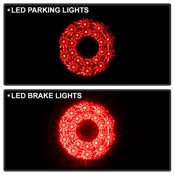 Black LED Tail Lights <br>01-05 Lexus IS300
