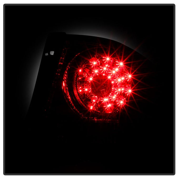 Red Clear LED Tail Lights <br>01-03 Lexus IS300