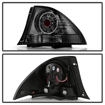 Smoke LED Tail Lights <br>01-03 Lexus IS300