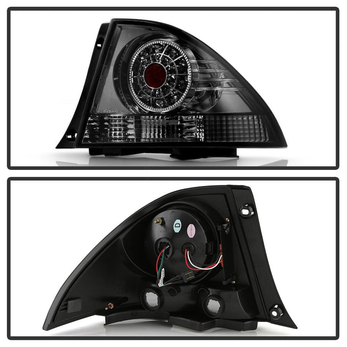 Smoke LED Tail Lights <br>01-03 Lexus IS300