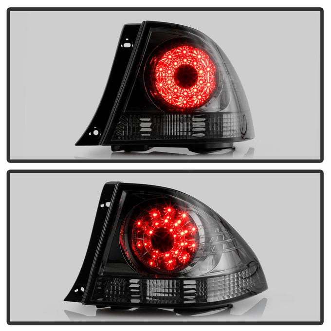 Smoke LED Tail Lights <br>01-03 Lexus IS300