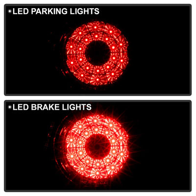 Smoke LED Tail Lights <br>01-03 Lexus IS300