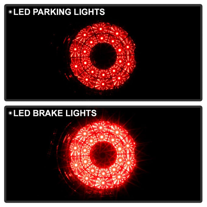 Smoke LED Tail Lights <br>01-03 Lexus IS300