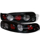 Black Euro Style Tail Lights <br>95-00 Lexus SC300 SC400