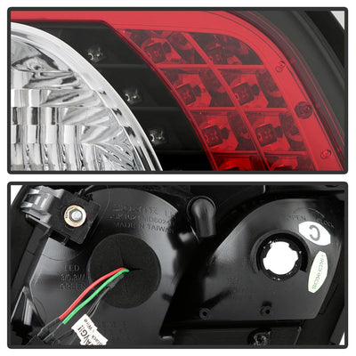 Black LED Tail Lights <br>03-08 Mazda 6