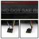 Black LED Tail Lights <br>03-08 Mazda 6