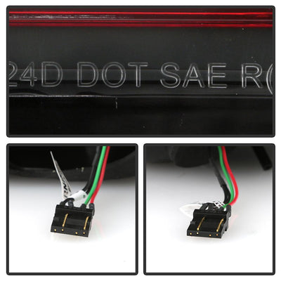 Black LED Tail Lights <br>03-08 Mazda 6