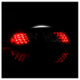 Black LED Tail Lights <br>03-08 Mazda 6