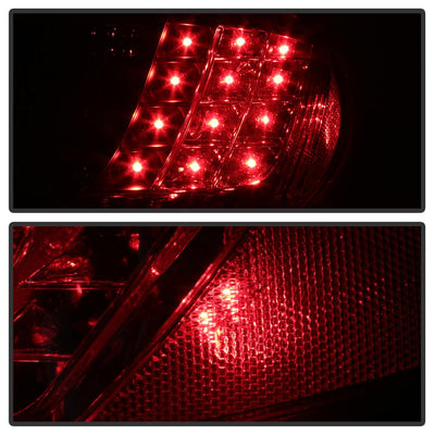 Black LED Tail Lights <br>03-08 Mazda 6