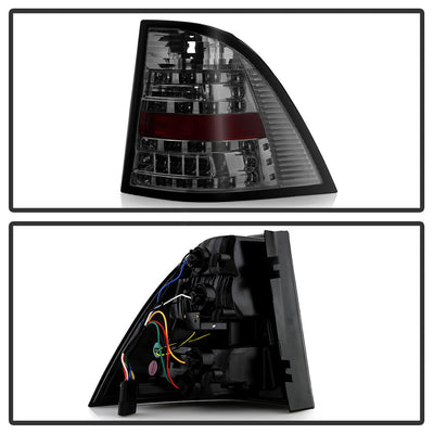 Smoke LED Tail Lights <br>98-01 Mercedes-Benz ML430, ML500, ML320