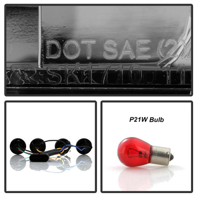 Smoke LED Tail Lights <br>98-01 Mercedes-Benz ML430, ML500, ML320