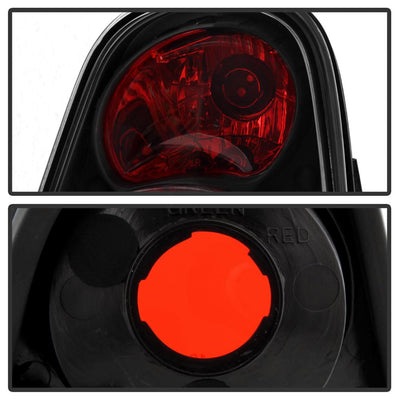 Black Euro Style Tail Lights <br>02-08 Mini Cooper